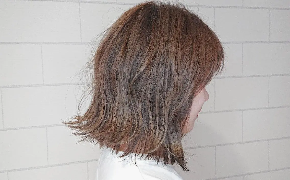 カラー ✨技術講師.艶髪✨ ✂︎佐久間✂︎のヘアスタイル