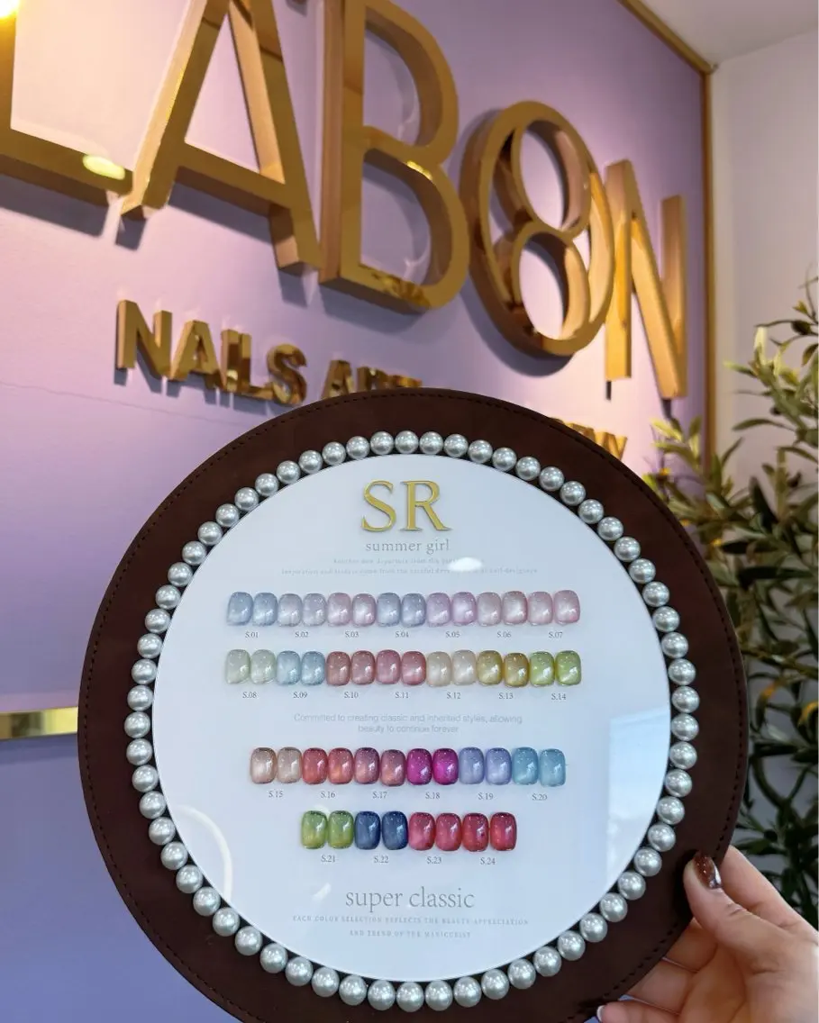 ネイル マグネットネイル パステルネイル シンプルネイル Labon Nails Artのその他イメージ