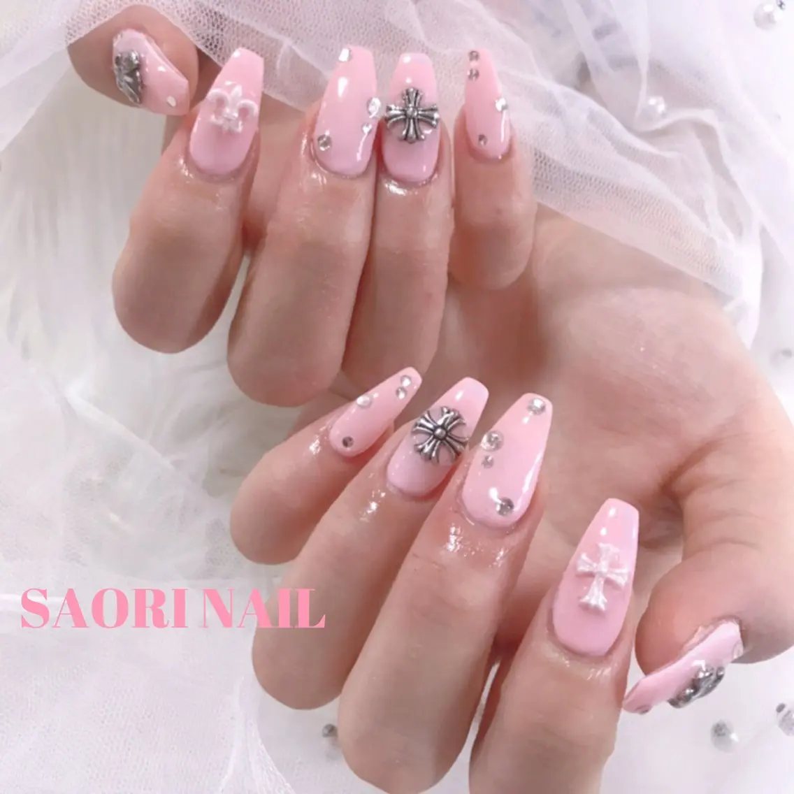 ネイル ジェルネイル スカルプネイル ネイルチップ SAORI NAIL /長さ出し専門店のネイルデザイン