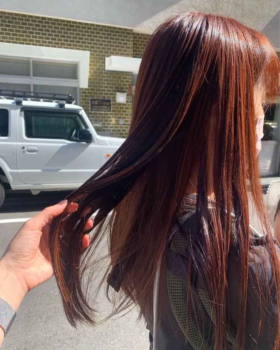 ロング SUItoFU kinaのヘアスタイル