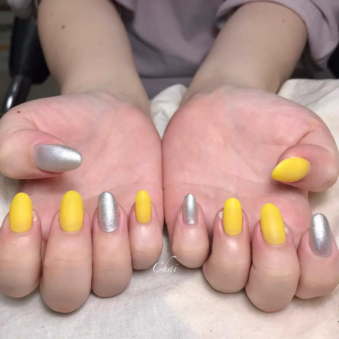 ネイル マットネイル ハンドネイル chai nail _ai📍鶴橋/桃谷のネイルデザイン