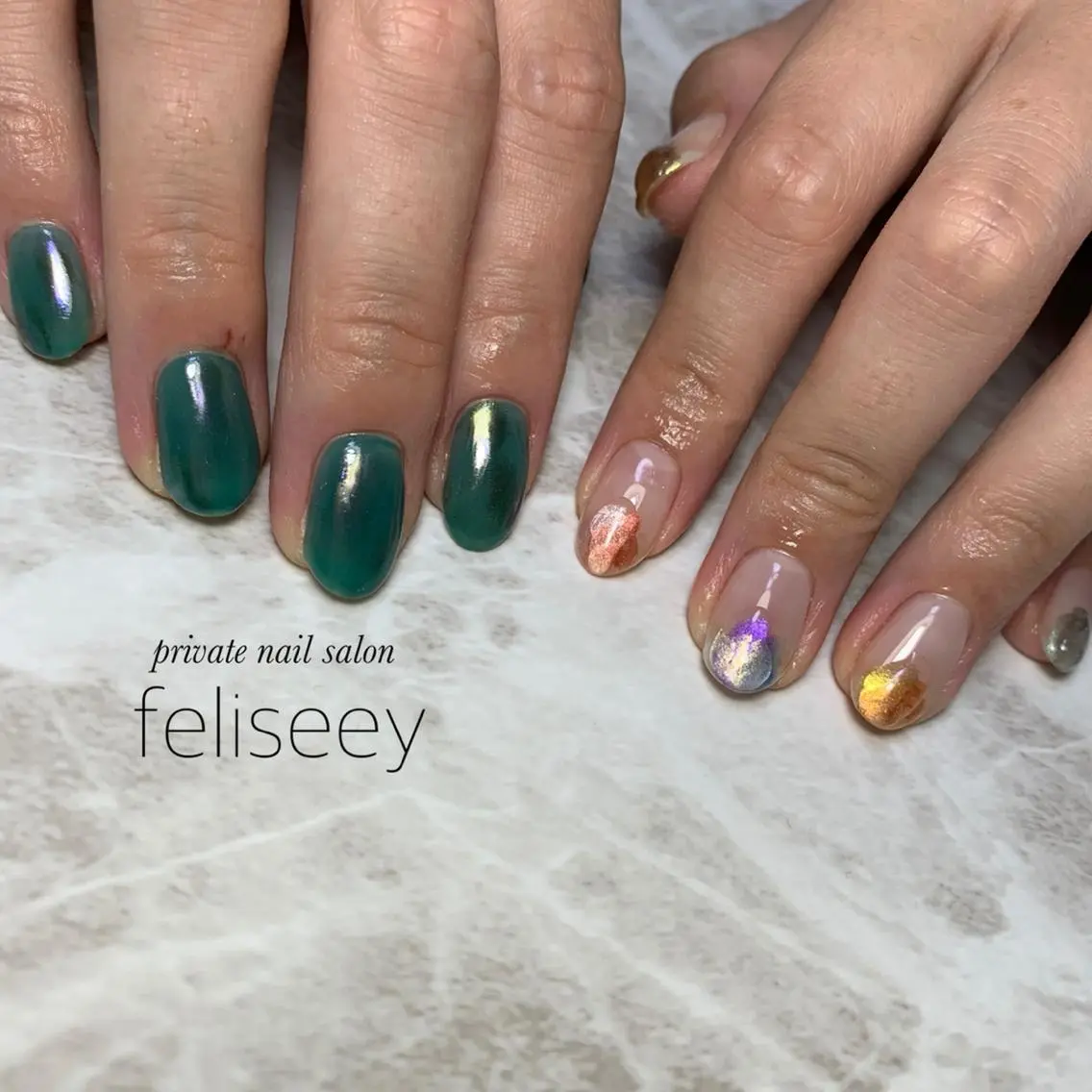 ネイル 持ち込み feliseey 〘フェリシー 〙のネイルデザイン