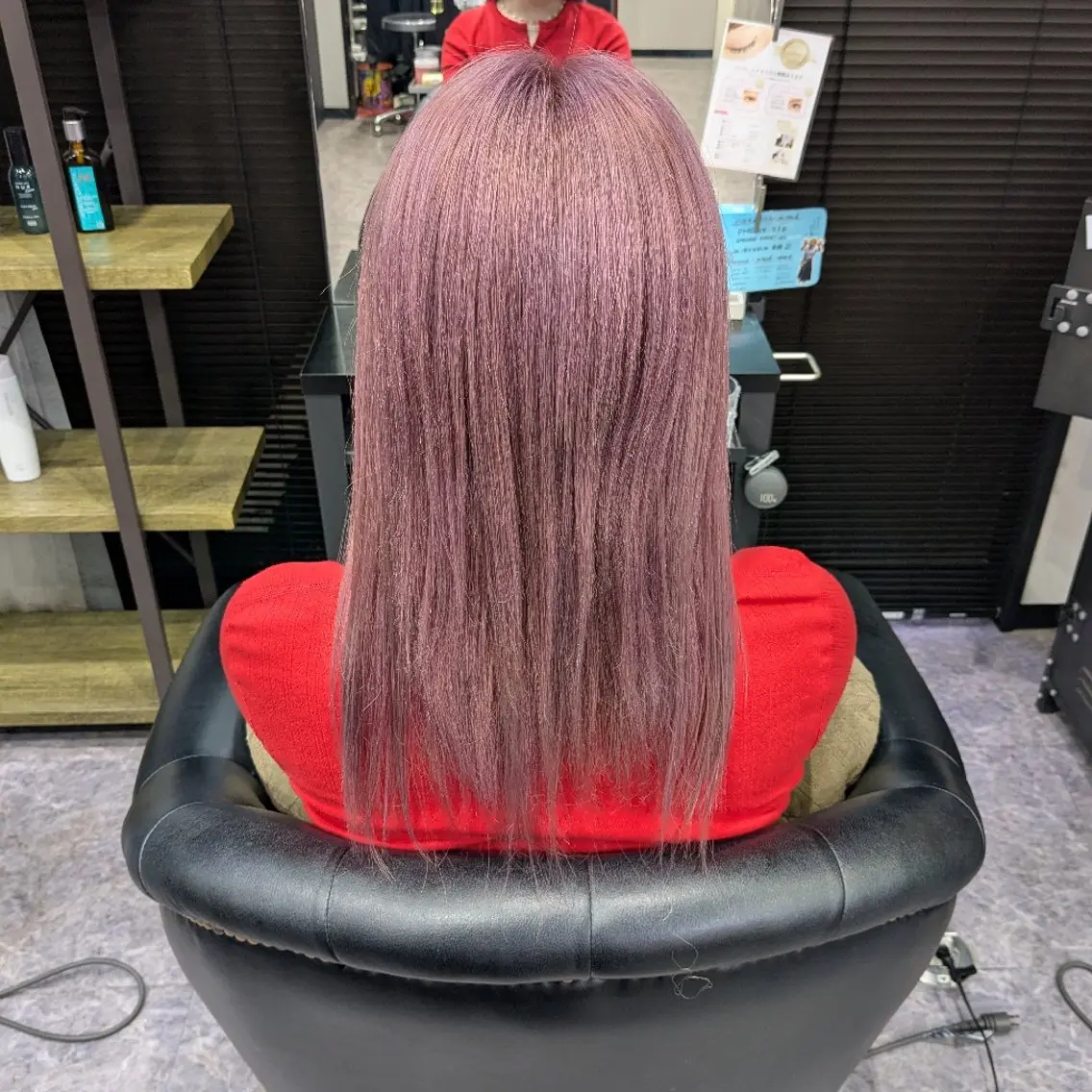 カラー 多田 遥香のヘアスタイル