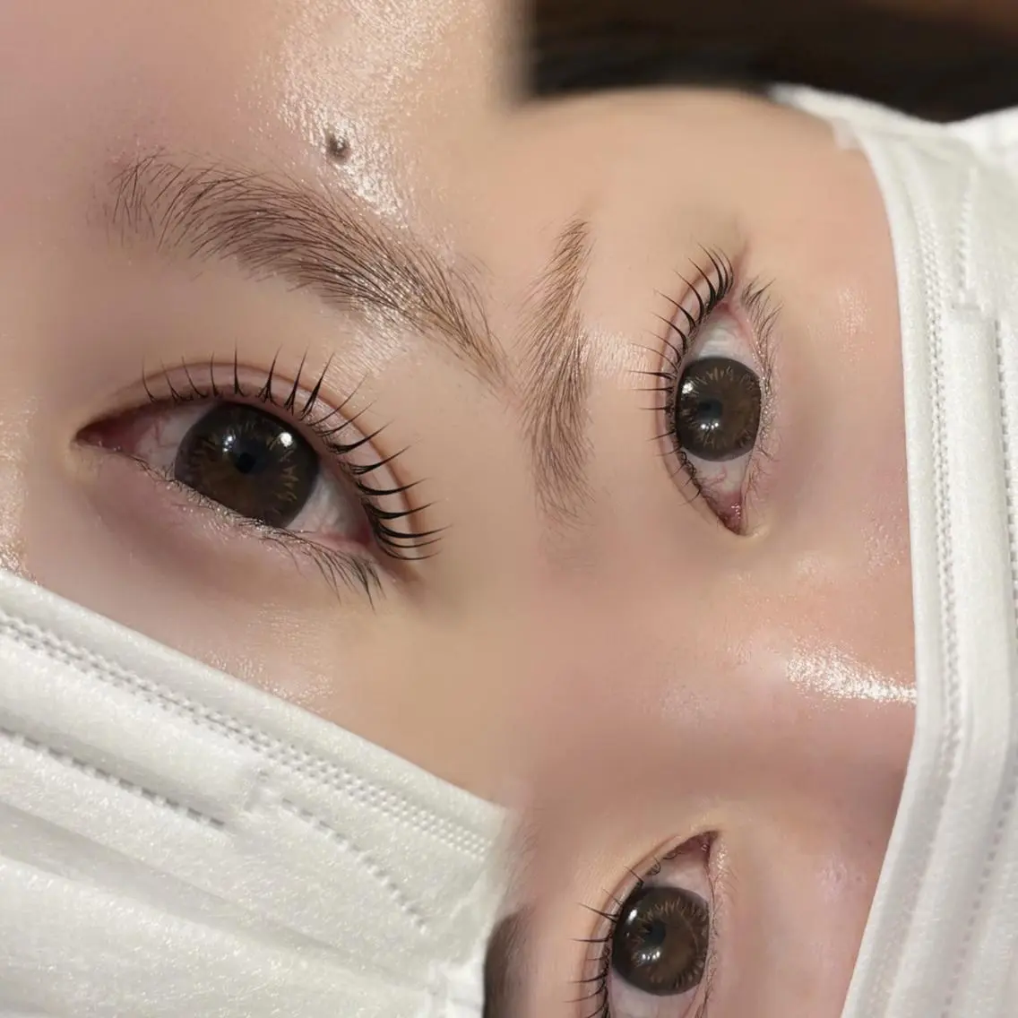 【大人気✨】まつ毛パーマ（上）＋束感コーティング仕上げ🫧撮影モデルで超お得！の写真