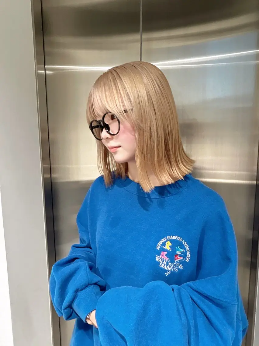 ミディアム カラー ヘアアレンジ 【代表】 たき〜のヘアスタイル