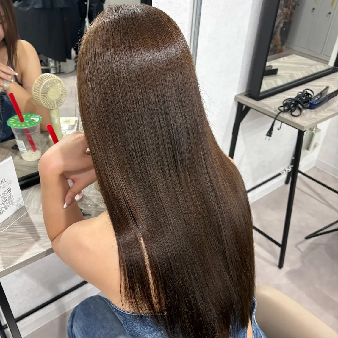ロング カラー ヘアカラー ハイトーン/モテ髪 🎀hina🎀のヘアスタイル