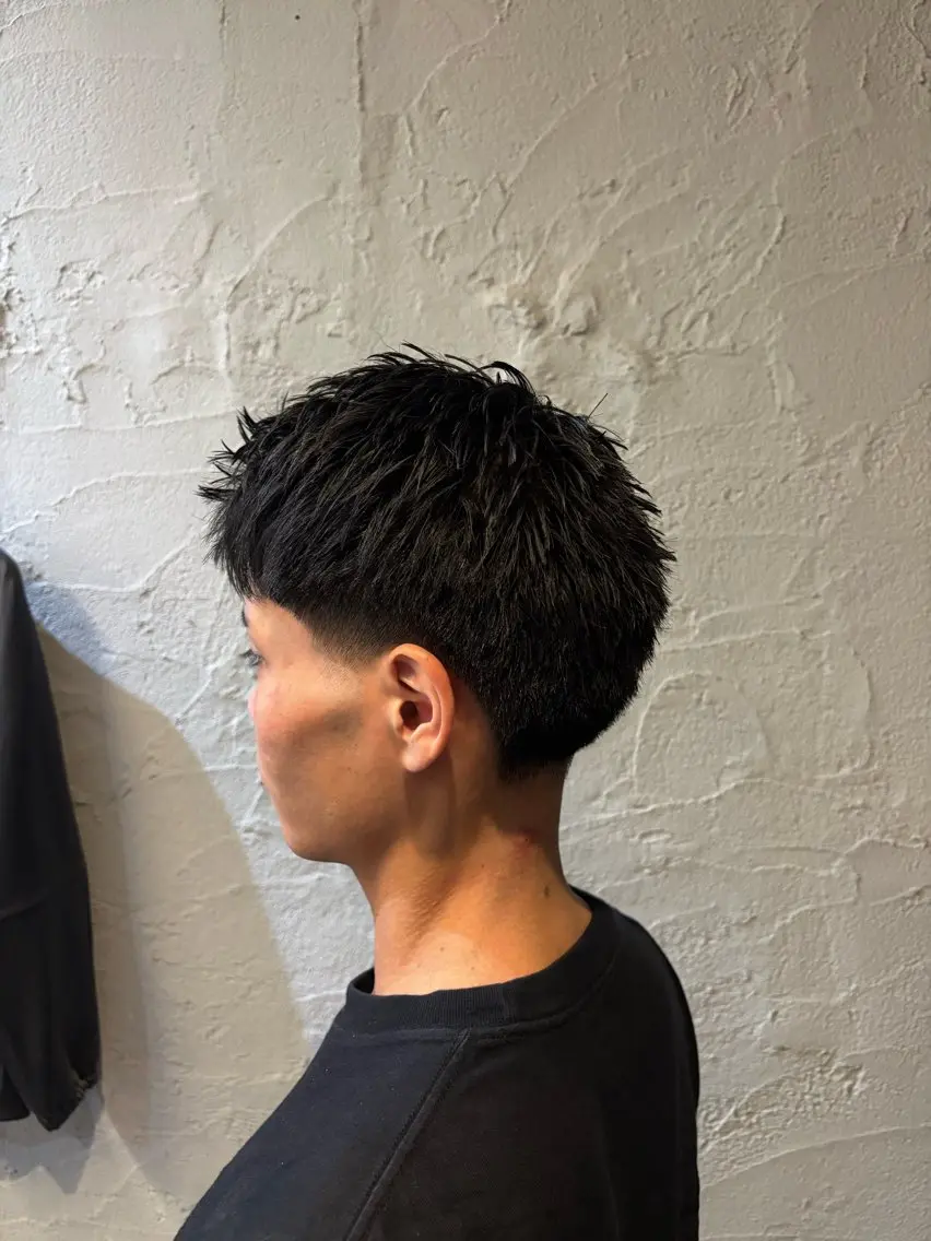 ショート メンズ ショートヘア 賀本 泰我のヘアスタイル