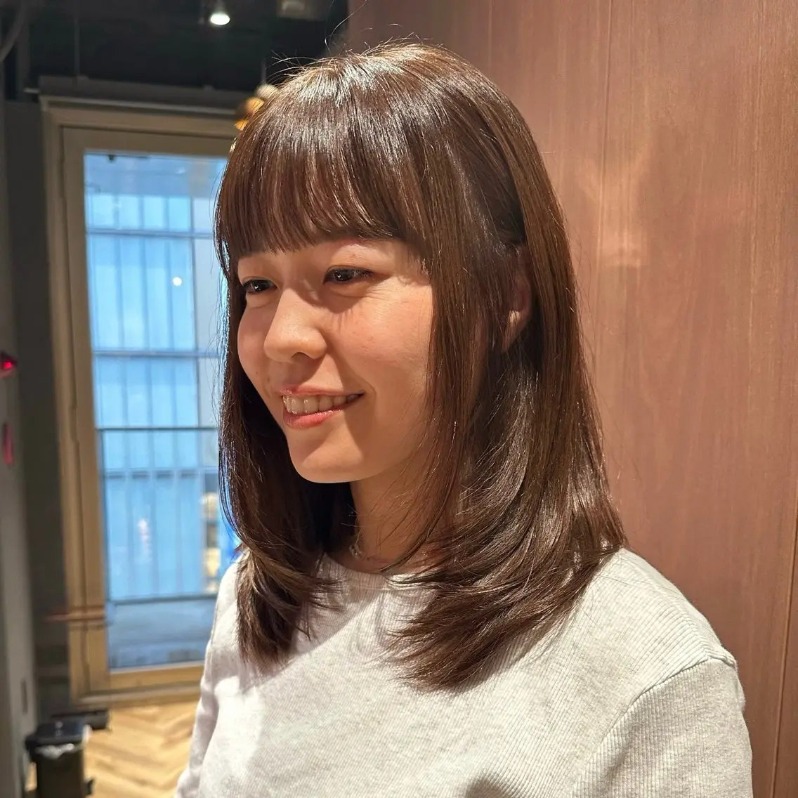 ミディアム 骨格診断/宮澤瑞穂 ボブ/レイヤー/銀座のその他イメージ