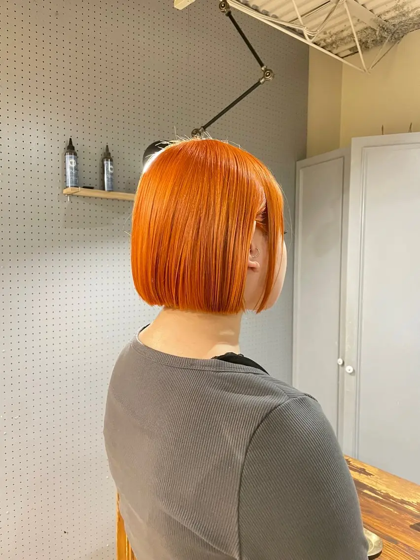 ショート カラー ヘアカラー トリートメント 🤩噂のMr.髪ポジ ティブ®️yu🤩のヘアスタイル