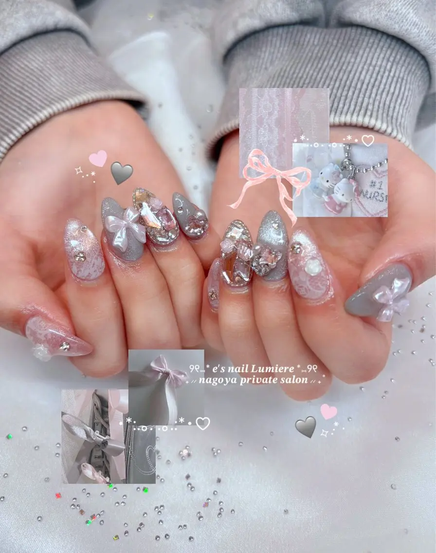 ネイル ハンドネイル ハンドケア e’s nail Lumièreのネイルデザイン