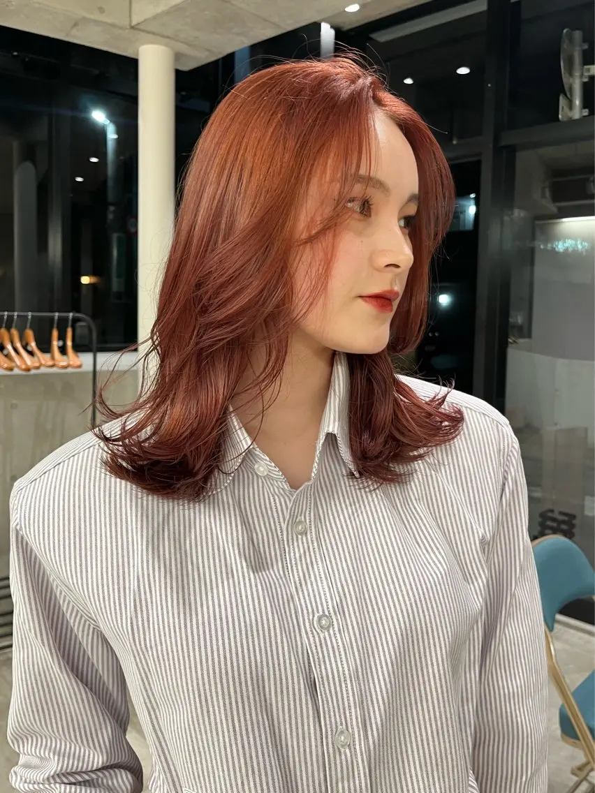 ミディアム カラー yuuna/ ハッシュカット🎀のヘアスタイル
