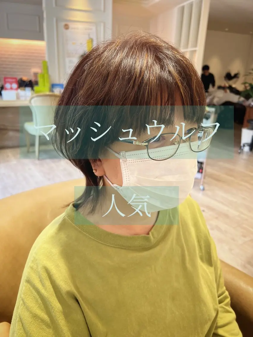 ショート カラー カット ヘアカラー ショート/韓国ヘア 押本恵一のヘアスタイル