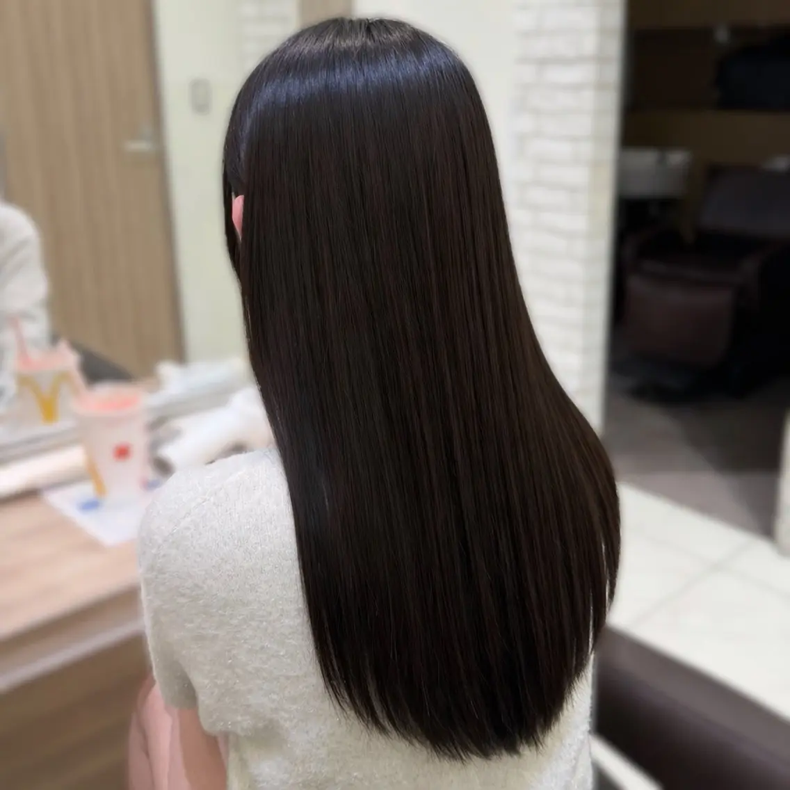 カラー × 髪質改善ハーフの写真