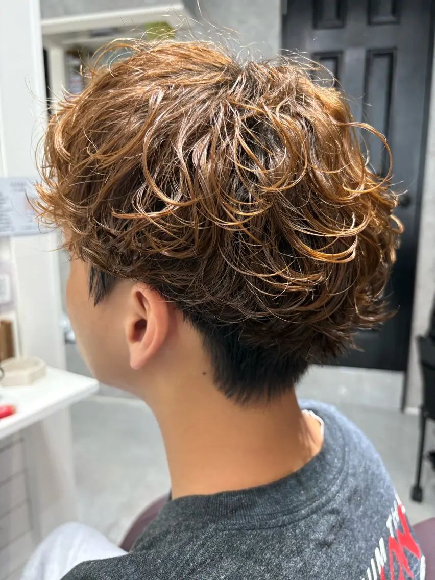 メンズ メンズパーマ カット パーマ メンズ特化/髪質改善 圭翔のヘアスタイル