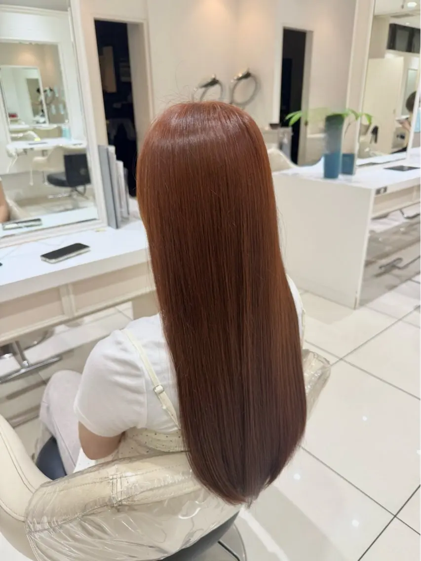 ロング カラー ブリーチ ダブルカラー ブリーチなしカラー ヘアカラー 村瀬 友香のヘアスタイル