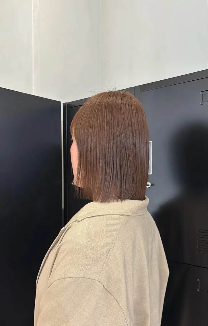 【艶カラー】カラーに入れるトリートメントでダメージ90%カット🫧⭐️の写真
