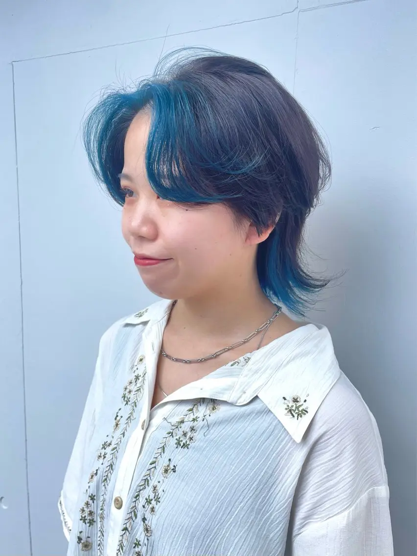 ショート カット ヘアカラー トリートメント もにか🌞原宿/渋谷 🌝ブリーチカラーのヘアスタイル