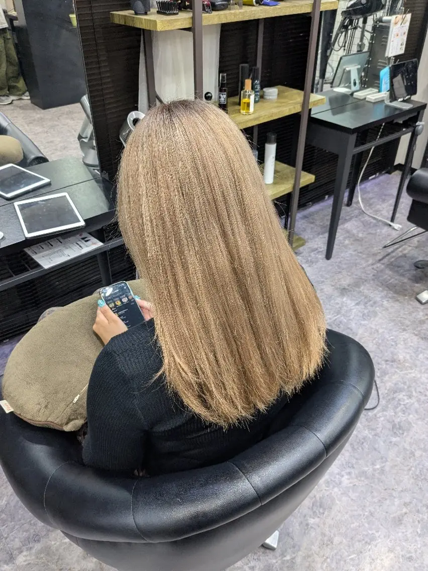 カラー 多田 遥香のヘアスタイル