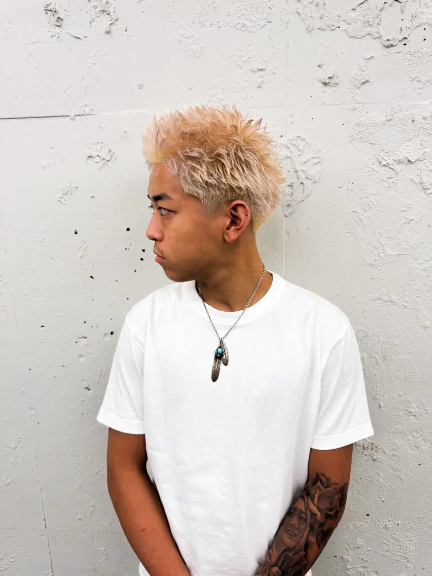 💈初回限定💈メンズカット+2STEPトリートメント(スパイキーショート、スキンフェード、buzz)の写真