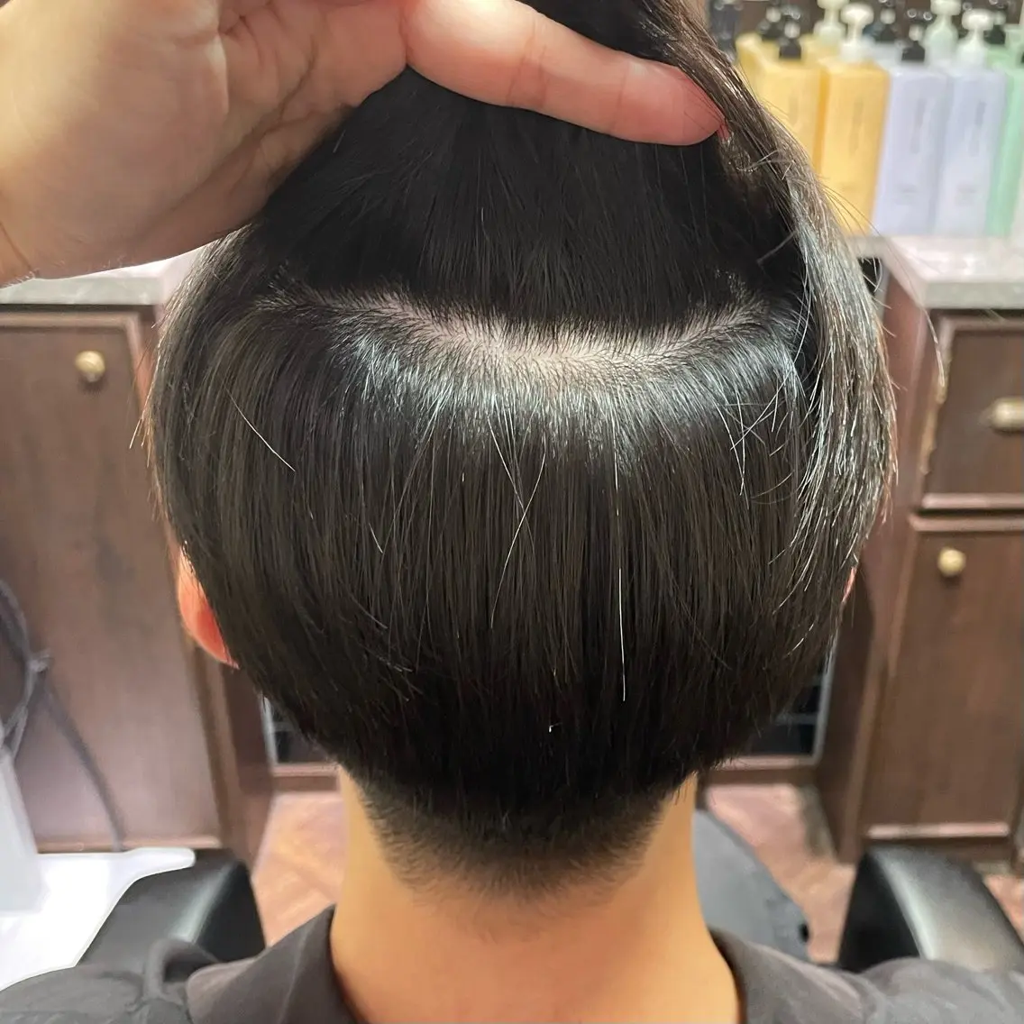 ミディアム 縮毛矯正 YAMADA 🌿のヘアスタイル