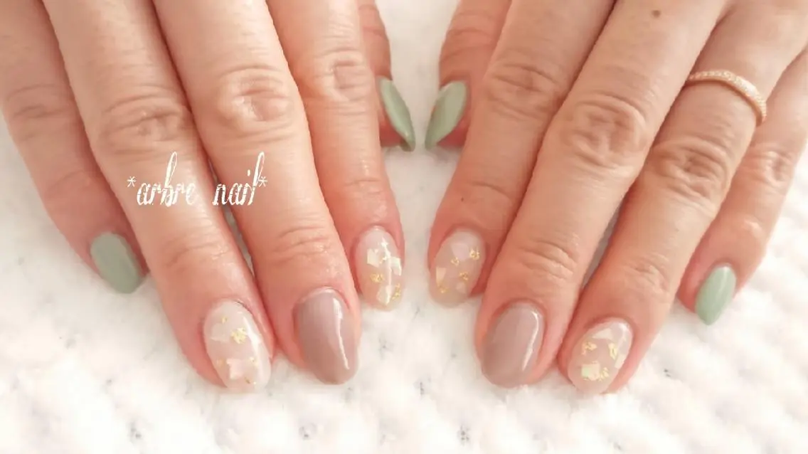 ネイル ✯.。 arbre nail 。✯.のネイルデザイン
