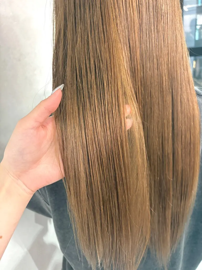 ロング ヘアカラー ブリーチなしダブル 🪄🎀RIOのヘアスタイル