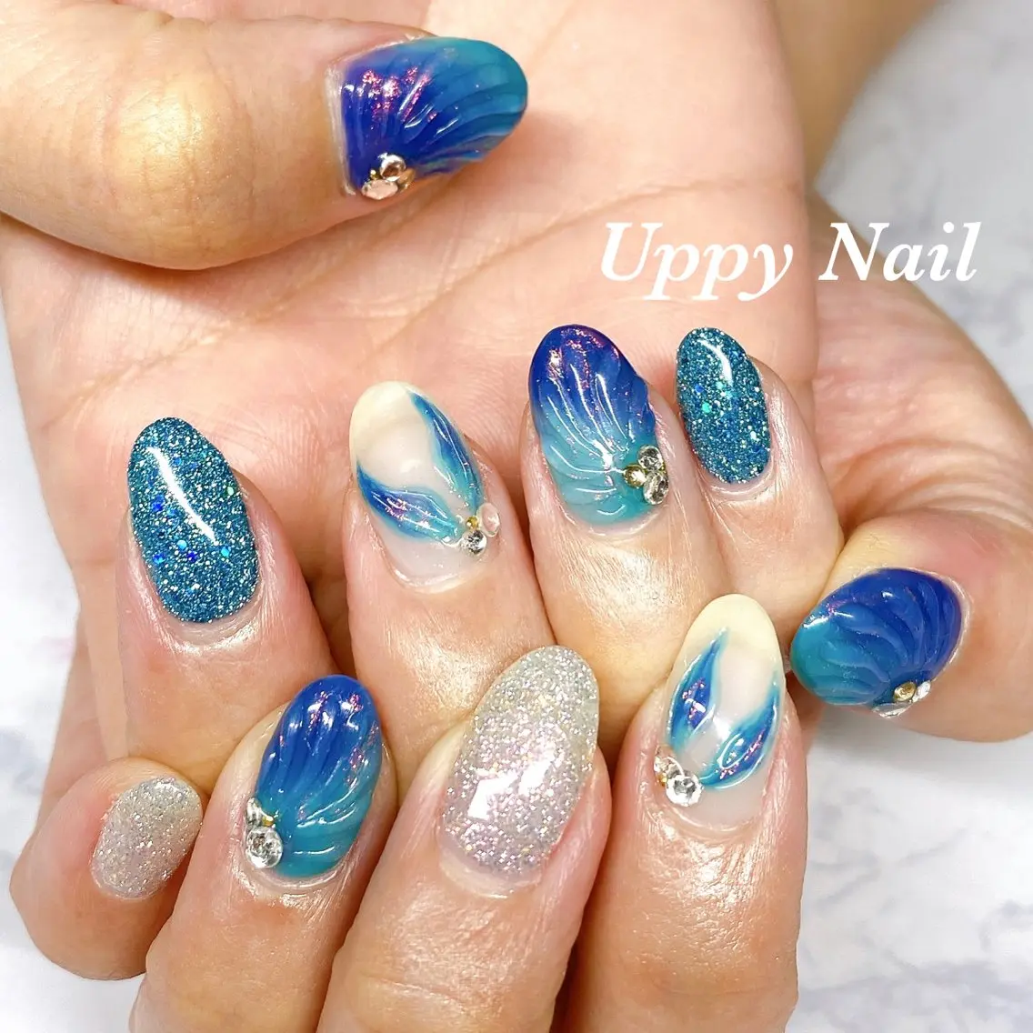 ネイル ハンドネイル Uppy Nail ukyoのネイルデザイン