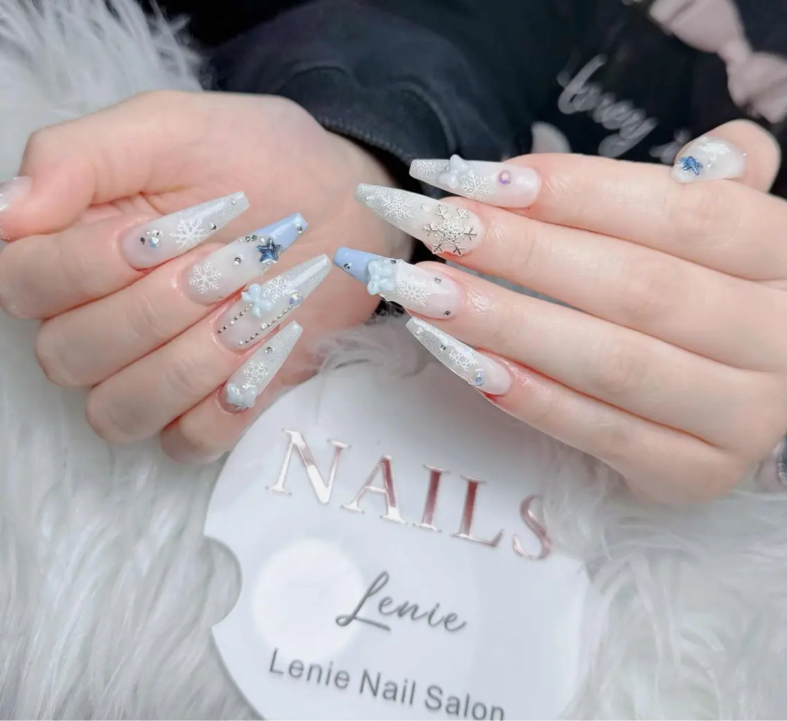ネイル アートネイル 韓国ネイル 持ち込み ワンホンネイル ハンドネイル Lenie Shinjukuのネイルデザイン
