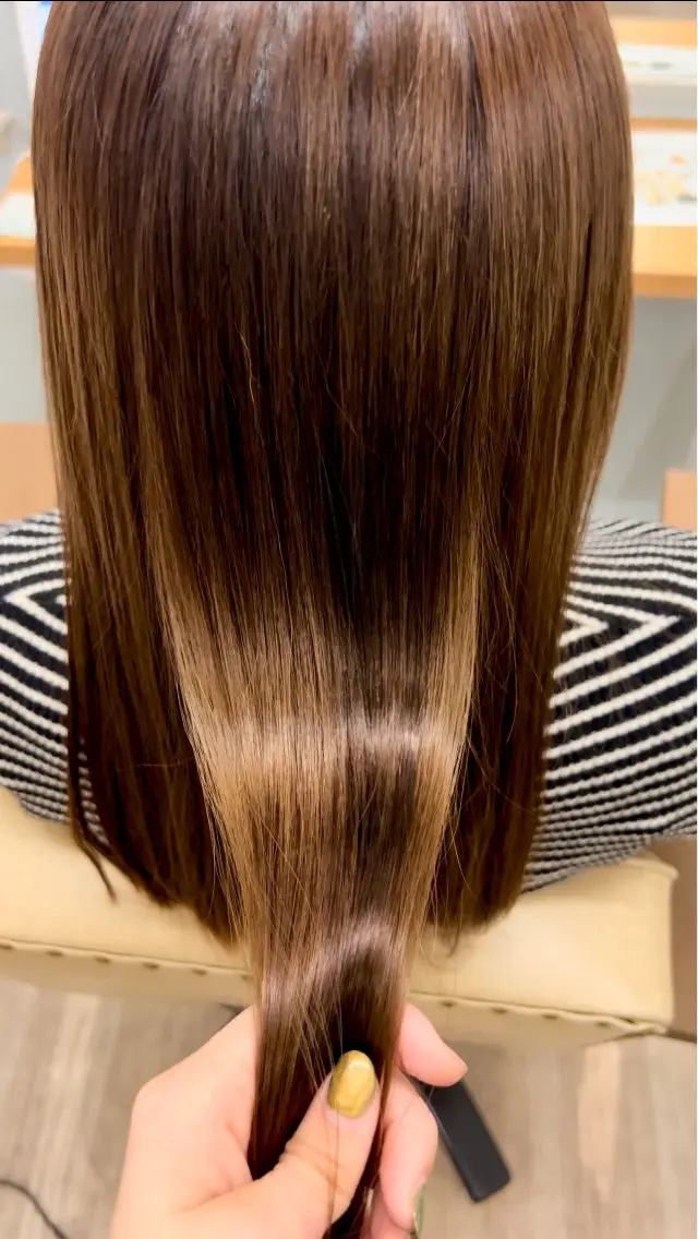 ロング トリートメント 西新  MAHIRO 🩵🫧艶髪🩵🫧のヘアスタイル