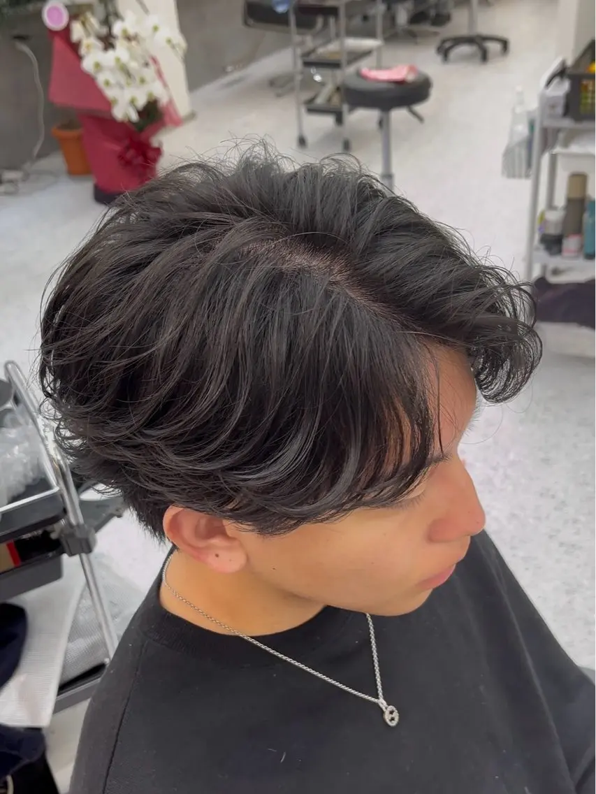 【man’s】センターパート💇の写真