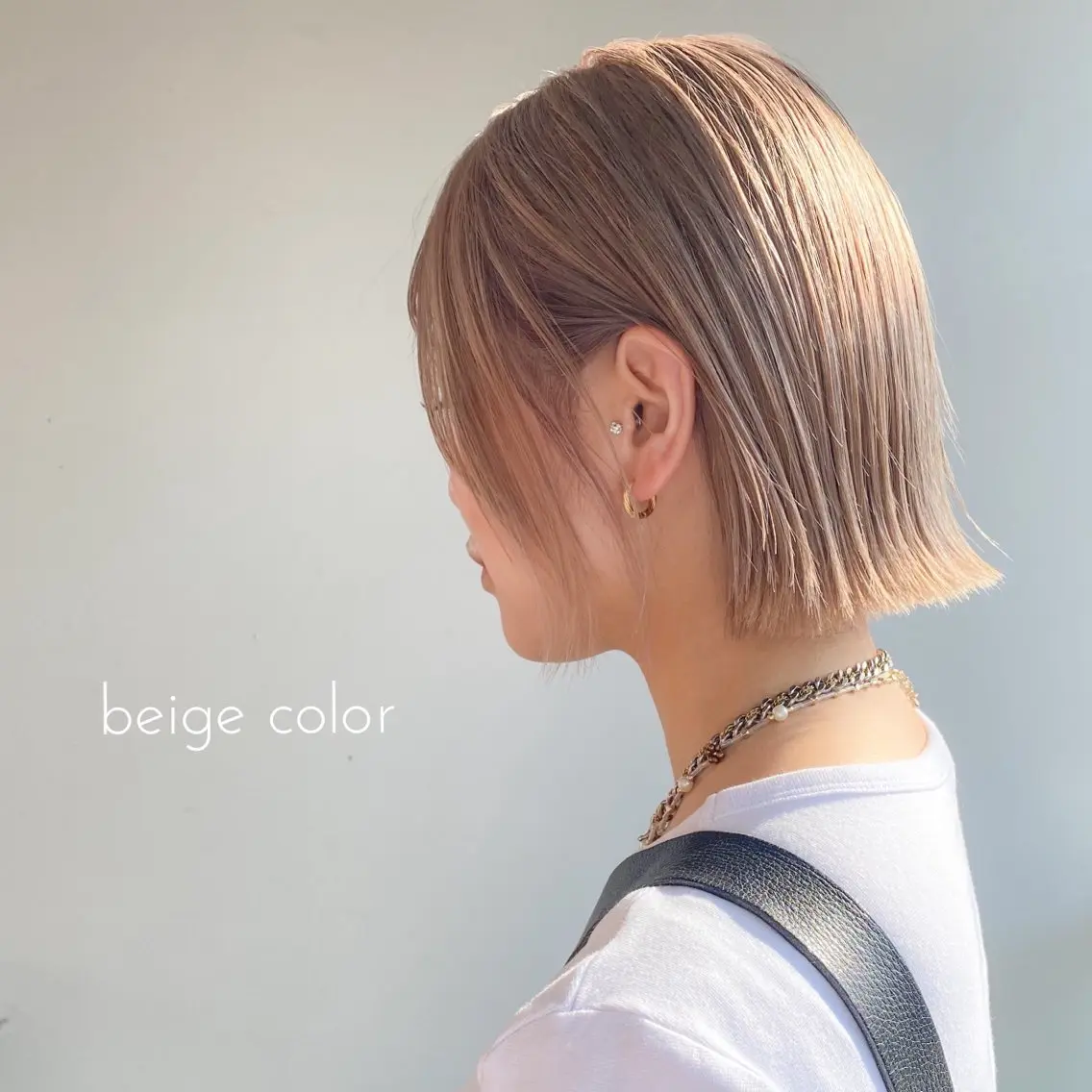 ミディアム カラー ヘアカラー トリートメント 中屋恵美⁑透明感 カラー⁑ナチュラルのヘアスタイル
