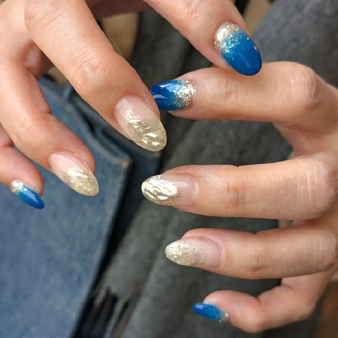 ネイル ニュアンスネイル Allrego nail Yukoのネイルデザイン