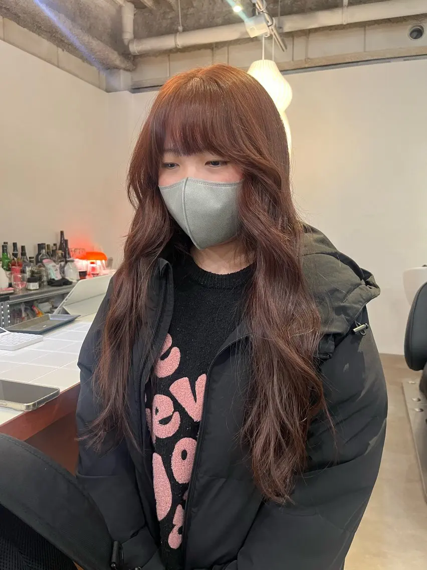 ロング カラー Sanaダブルカラー ✨️パルコ徒歩1分のヘアスタイル