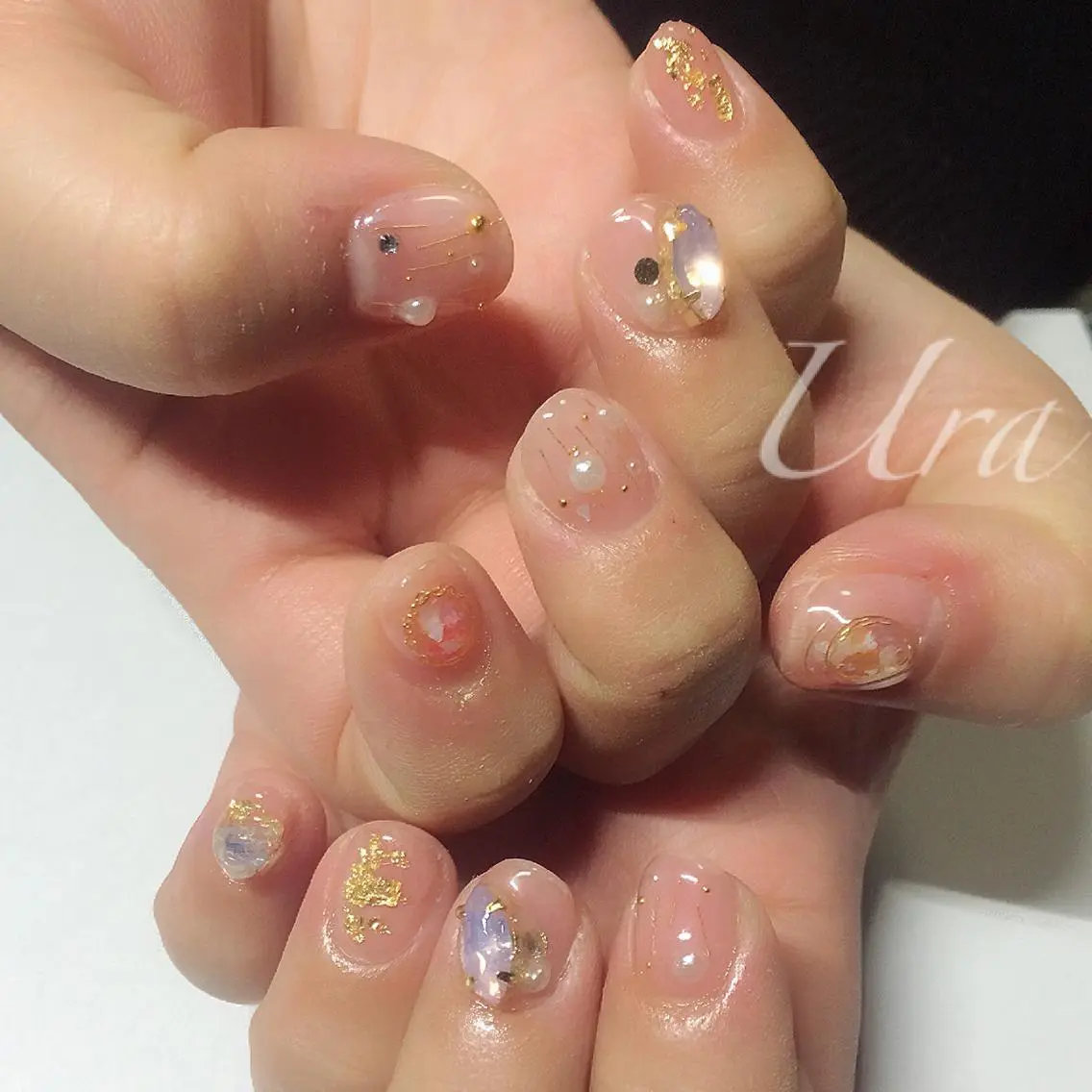 ネイル クリアネイル UrakoNail 《nail》のネイルデザイン