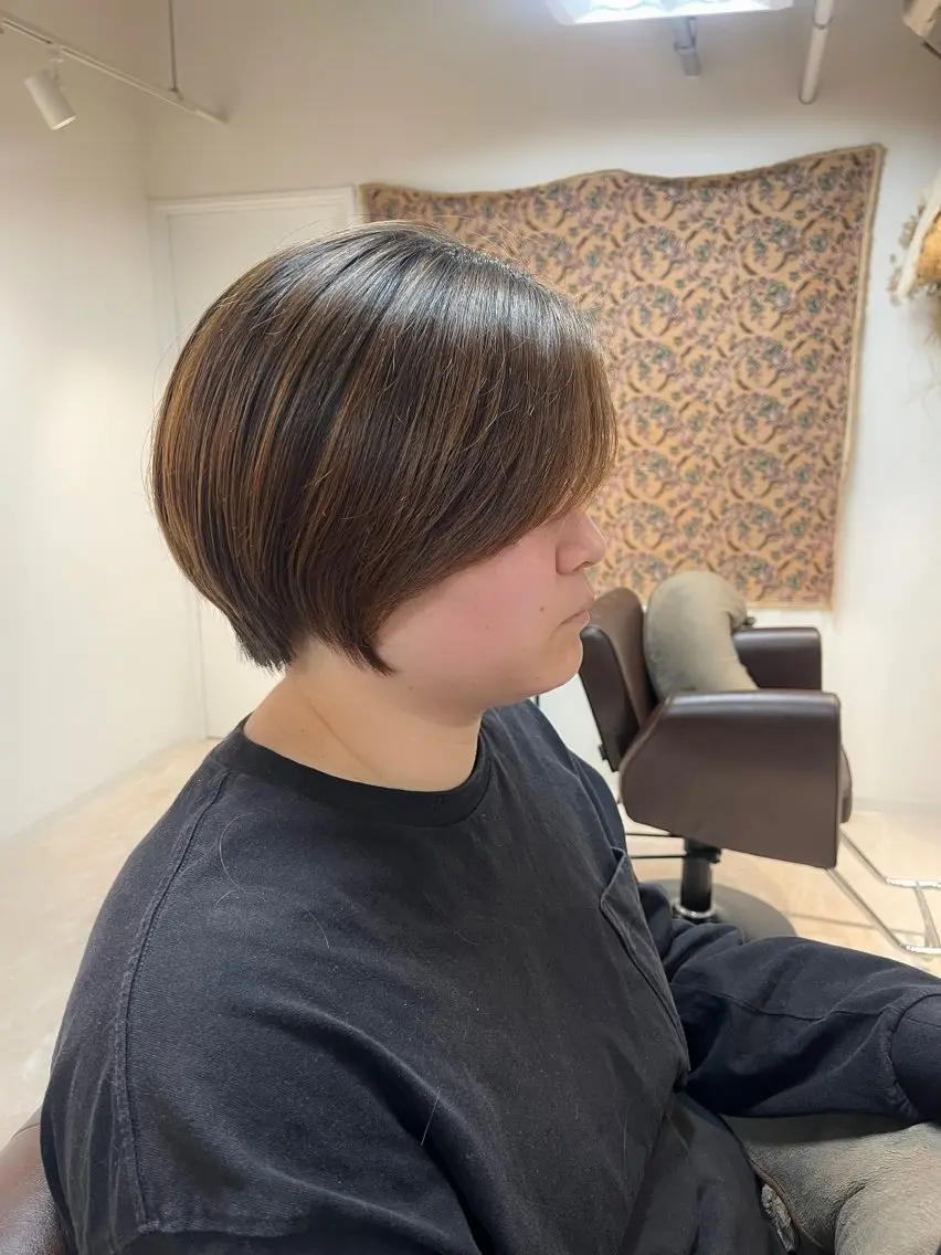 ショート 似合わせカット ショートヘア 狩野 くるみのヘアスタイル