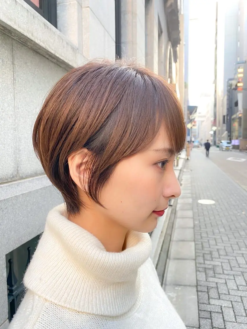 🌸大人可愛い「ショートカット」✨✂️+艶カラー🌈+スチームトリートメント🍀+クイックヘッドスパ✨の写真