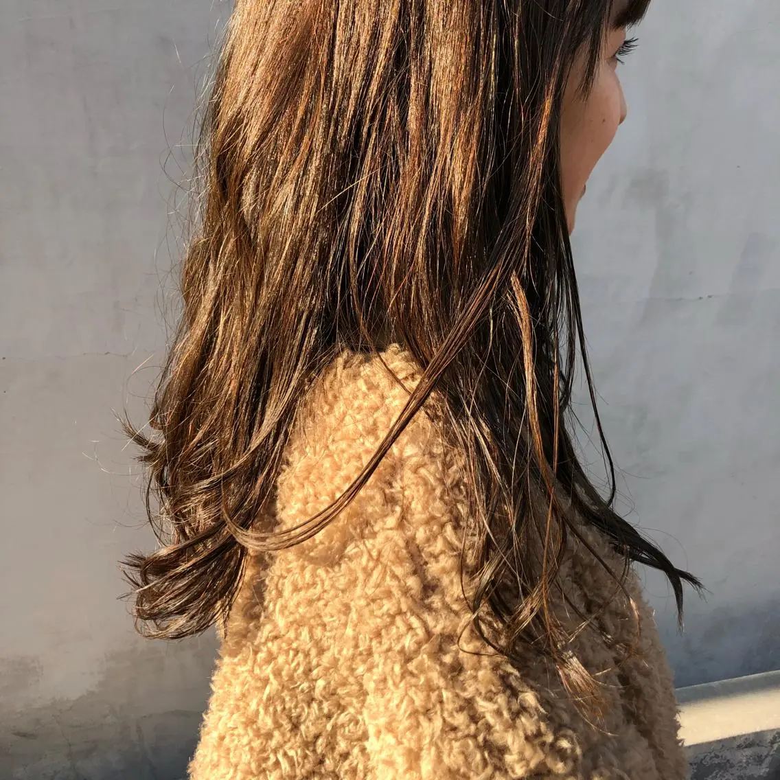 ロング カラー ヘアアレンジ ベージュカラー ハイライトカラー ハイライト インナーカラー/ KANAのヘアスタイル