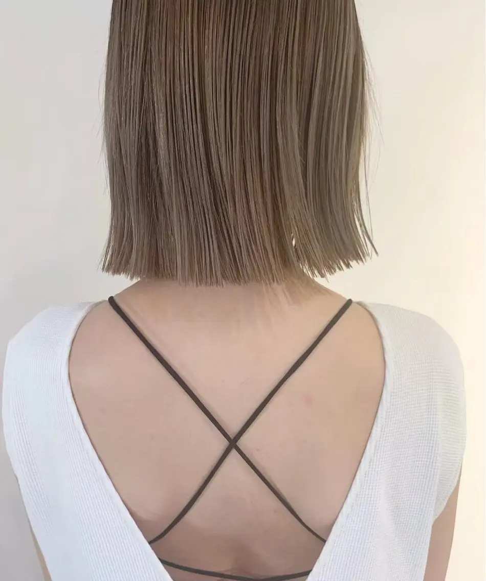 ミディアム ヘアカラー トリートメント leo/レディース ショート特化⛈️のヘアスタイル