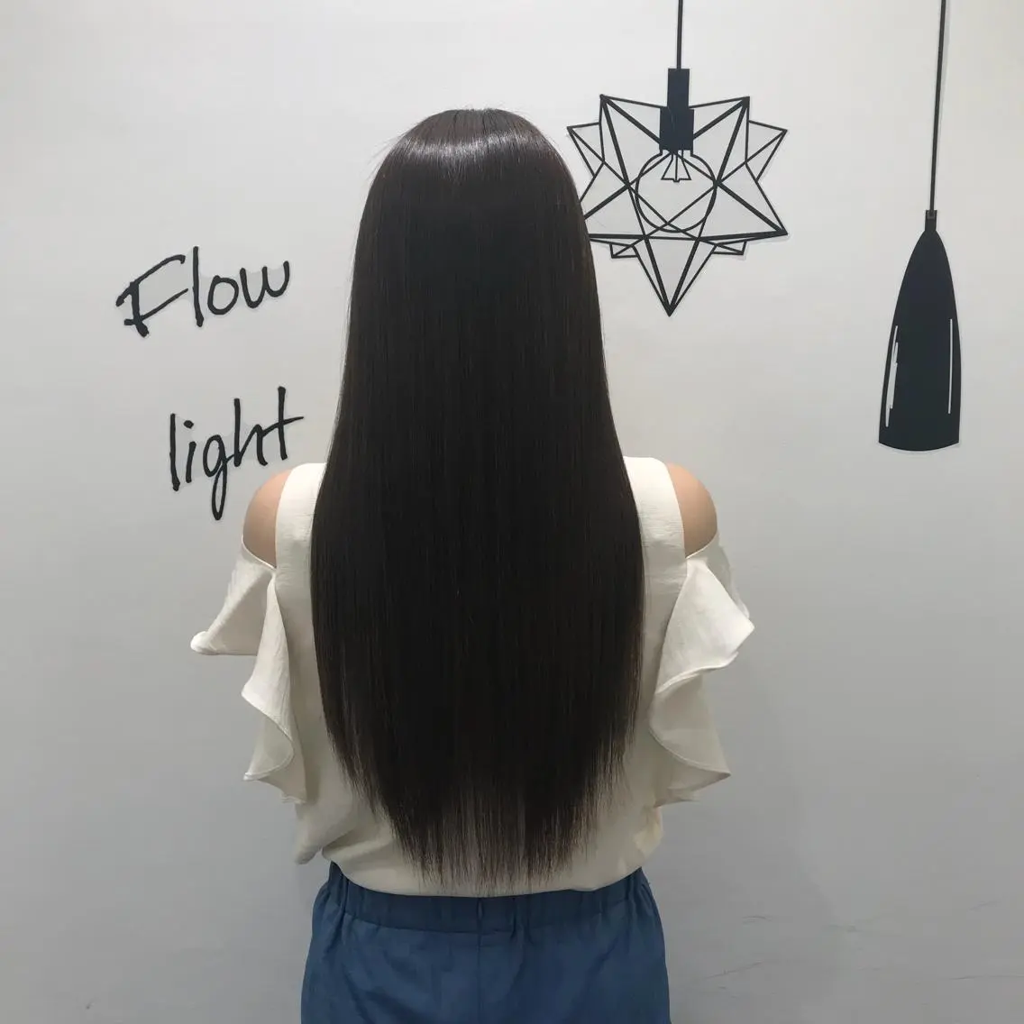 ロング 縮毛矯正 ショート、ボブ/ 川鍋薫のヘアスタイル