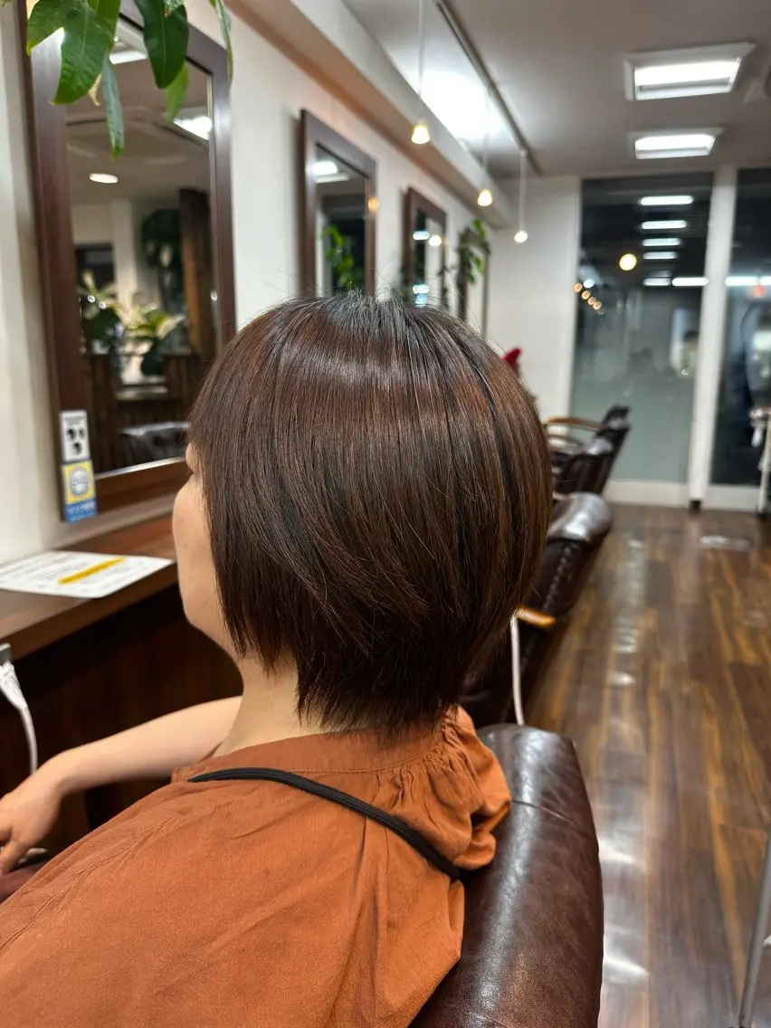 ショート 奥田 七都海のヘアスタイル