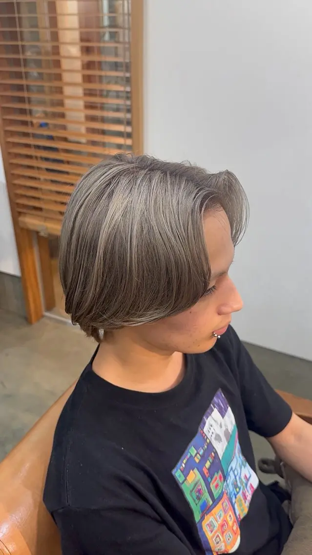 カラー メンズ ヘアカラー ✂︎YUUSEI ✂︎のヘアスタイル
