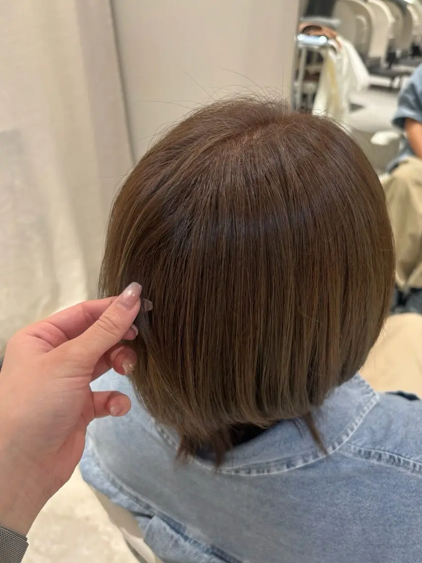 カラー ヘアカラー 立川 琳央奈のヘアスタイル