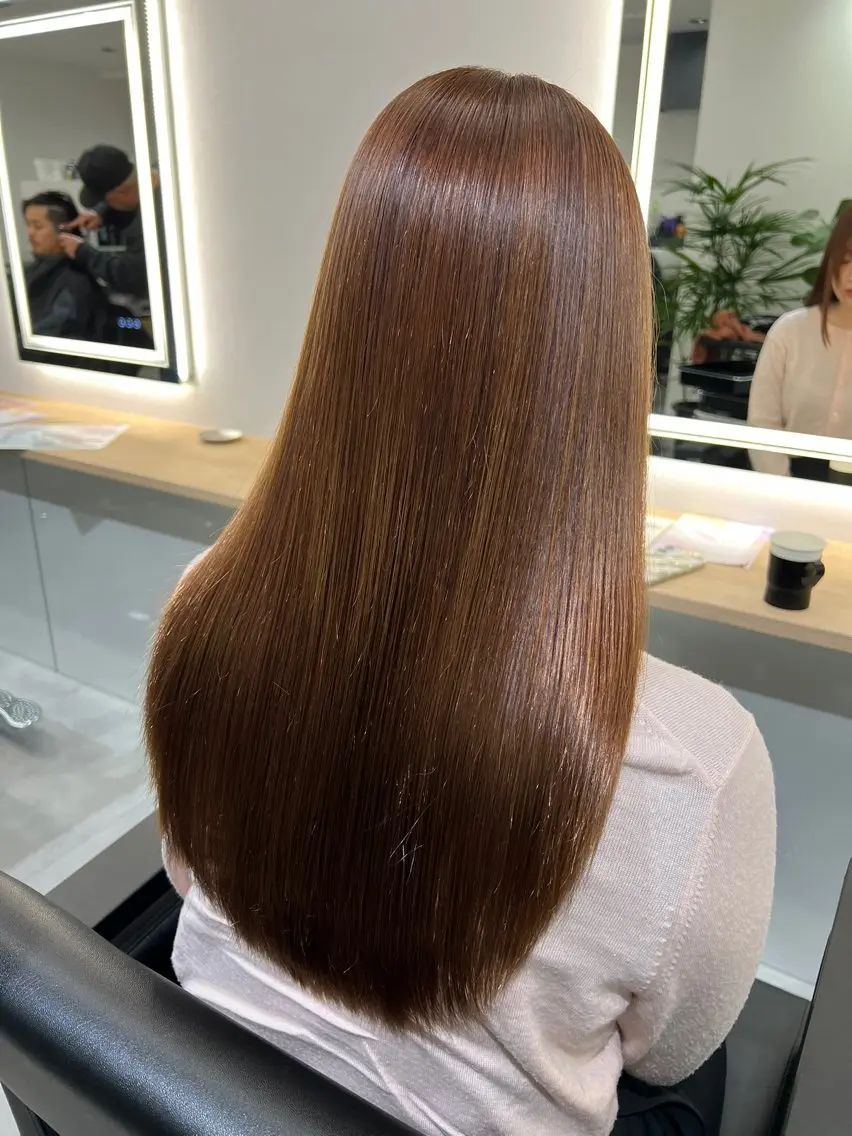 ロング カラー カット ヘアカラー トリートメント レイヤー/髪質改善 SOA大槻 純也のヘアスタイル