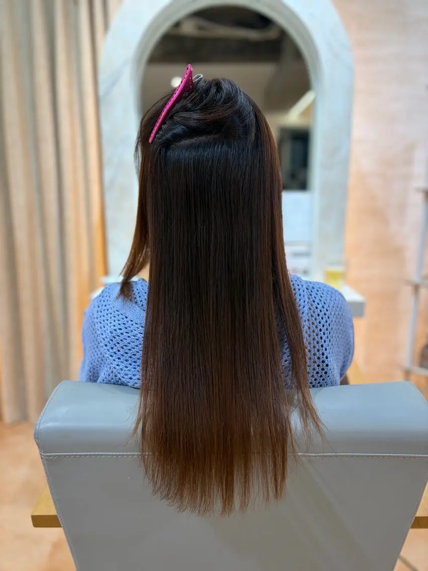 セミロング パーマ 似合わせカラー/お悩 み改善/Sorutoのヘアスタイル
