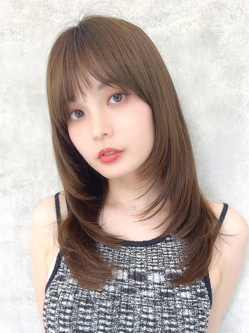 セミロング lafithhair élanのヘアスタイル
