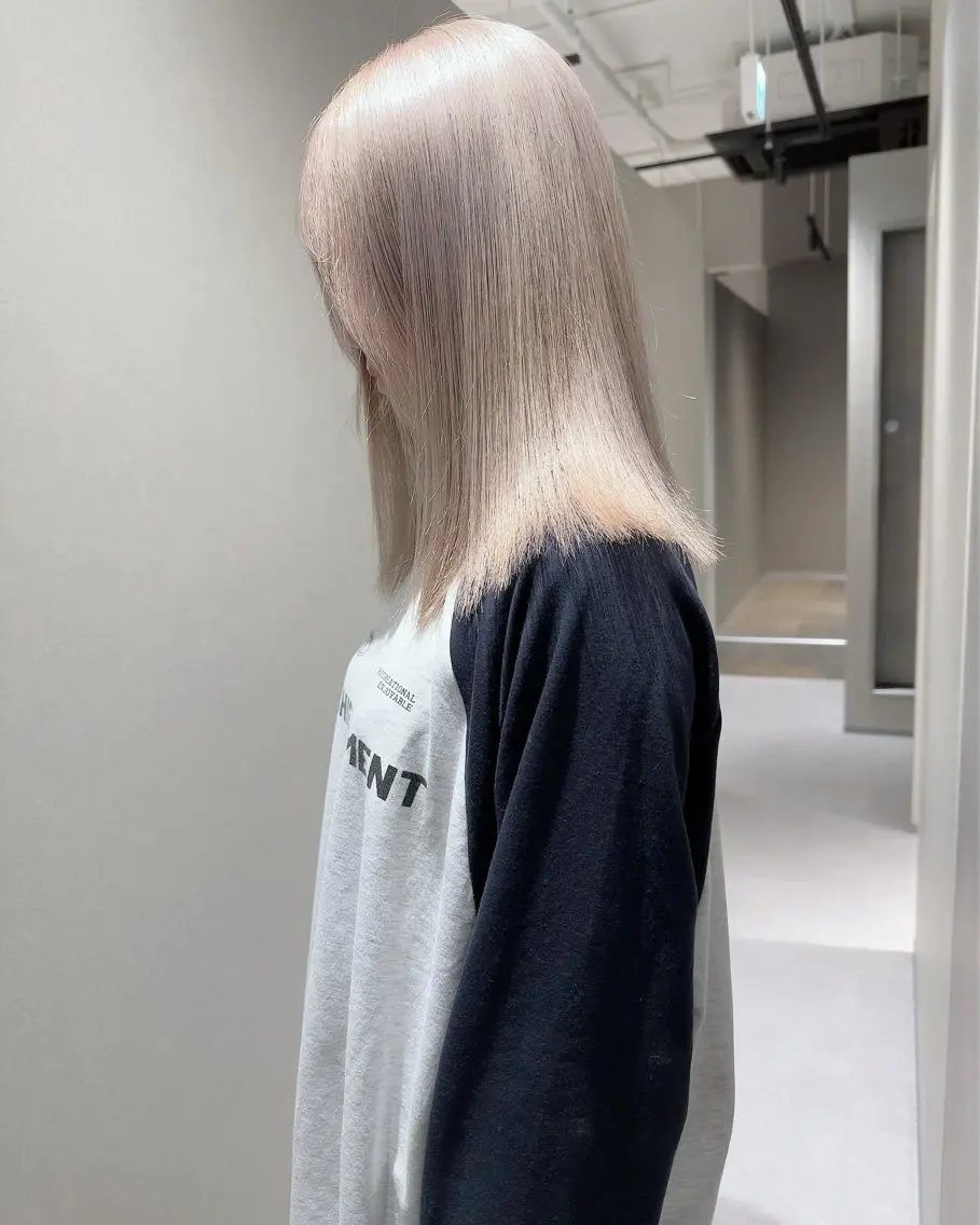 セミロング 塚本 征也のヘアスタイル