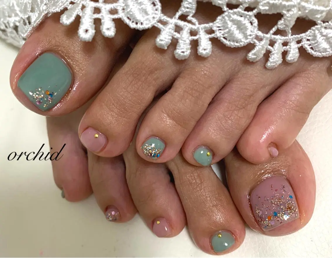 ネイル orchid ♡オーキッドのネイルデザイン