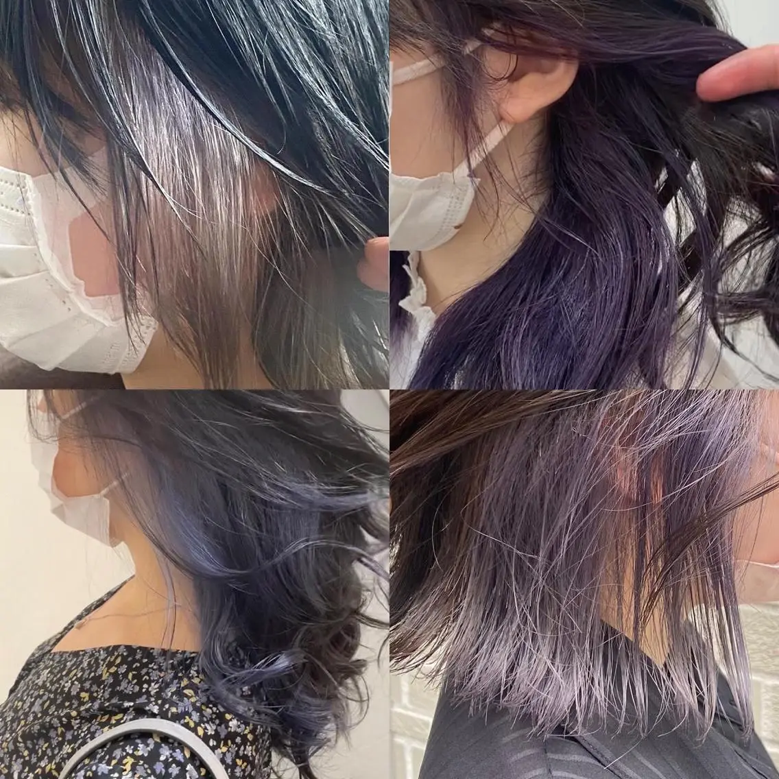 ショート カラー ヘアアレンジ 成人式 アッシュ ベージュカラー ブリーチ ブルーカラー 🌿レイヤー/ブリー チ/🌿JINのヘアスタイル