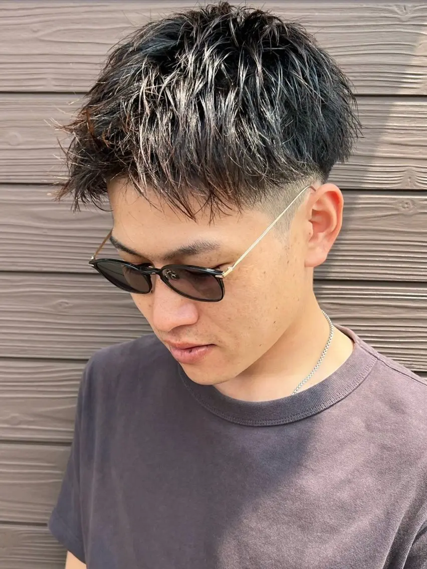 メンズ 透明感カラー🫧 Kanaのヘアスタイル