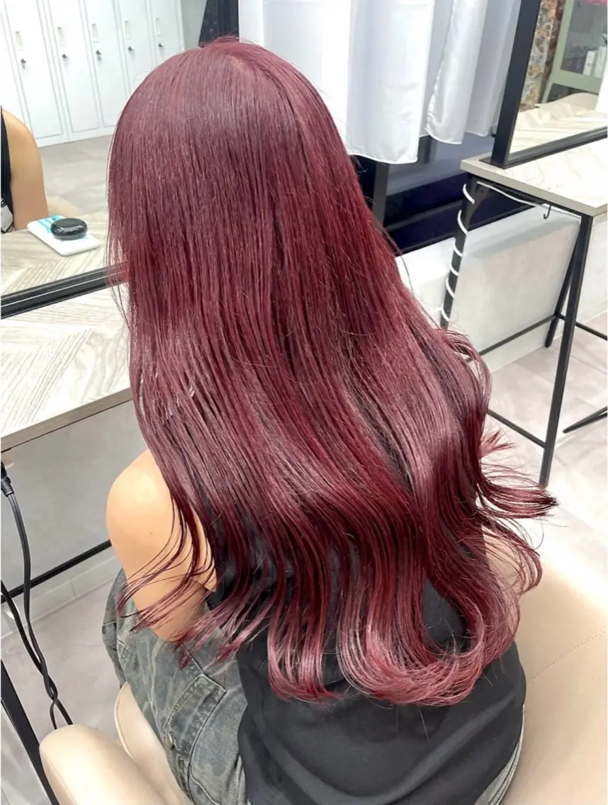 カラー ヘアカラー トリートメント うる艶/ハイトーン 🎀hina🎀のヘアスタイル